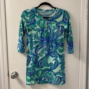 Lilly Pulitzer girls size xl t-shirt dress